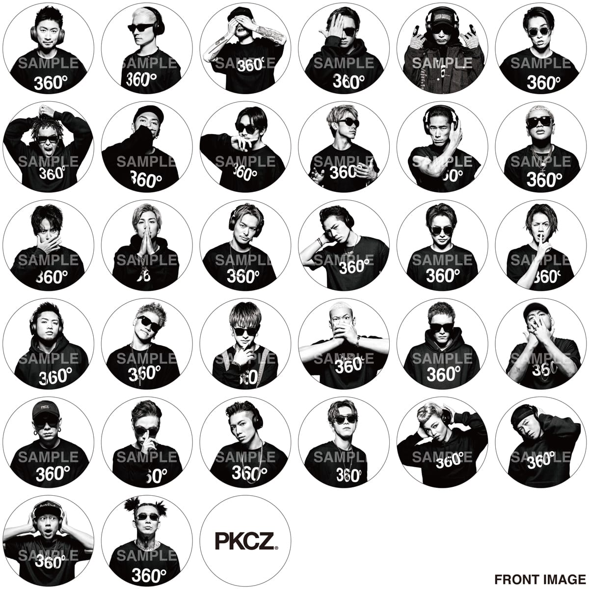 PKCZ(R) 1st Album「360° ChamberZ」 購入者特典決定!! | LDH mobile