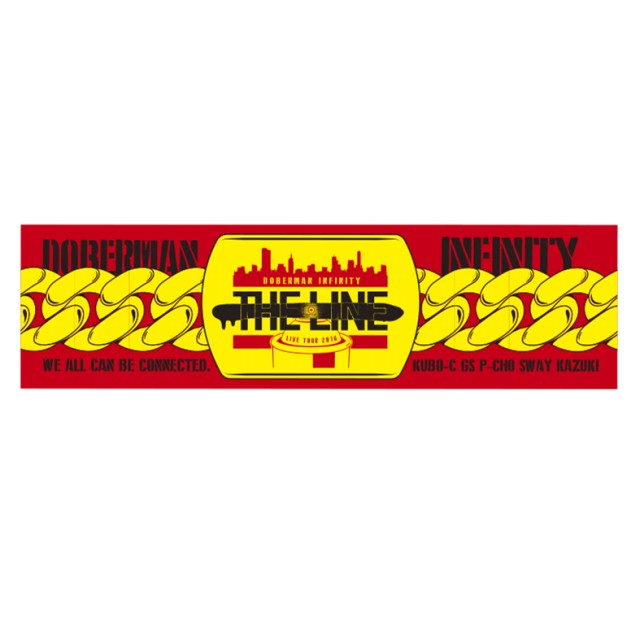 DOBERMAN INFINITY LIVE TOUR2016 THE LINE ツアーグッズ スポーツタオル